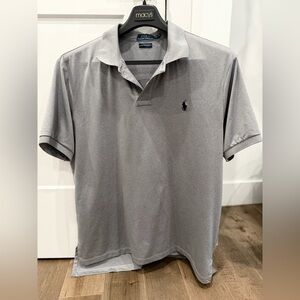 Polo by Ralph Lauren Men's Classic Gray Polo Shirt